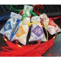 批發(fā) 端午節(jié)兒童防流感中藥香包 傳統(tǒng)絲綢空袋