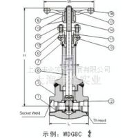 供应厂家直销***锻钢低温阀门