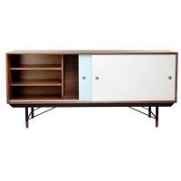 Finn Juhl FJ Sideboard深圳伊斯达家具NT003经典现代实木板式客厅书房储物柜