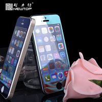 苹果系列IPHONE4S/5S/6超薄高透彩色钢化玻璃膜 前后膜 工厂直销