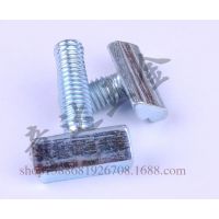 厂家生产 铝型材配件 钩头螺钉螺丝展示架用T型螺钉螺丝固紧件