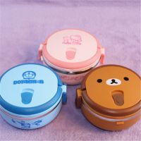 批发优质卡通单层保温饭盒 食品级环保材质 密封性佳 呈展精品