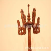 红木衣架 非洲花梨木挂衣架  凤头衣架 厂家直销