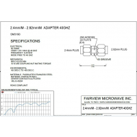 ӦSM3190  2.92mm-2.4mm 40GHz Ƶ΢ײͬת