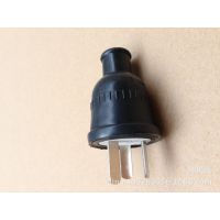 插頭廠供應(yīng)TL-602防爆抗摔黑色3極防雨型防水插頭 電源線插頭