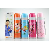 秋季新款516號(hào)樂(lè)趣高真空子彈頭卡通兒童壺女士學(xué)生休閑保溫杯