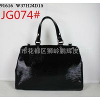 【时尚热卖】2014韩版金属链条单肩斜跨牛皮质感包包 PU女包工厂