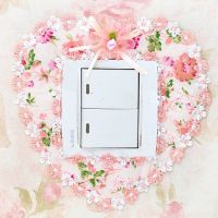 1803布藝?yán)俳z愛(ài)心開(kāi)關(guān)貼 田園風(fēng)開(kāi)關(guān)套10g