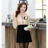 2014秋裝新款模特實(shí)拍氣質(zhì)連衣裙 免費(fèi)代理*** 提供淘寶一件代發(fā)