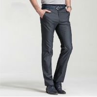 夏裝新品2014男裝男褲時(shí)尚簡(jiǎn)約休閑直筒休閑褲