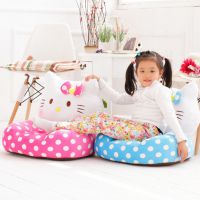 批发单孔卡通可爱波点兔兔儿童沙发 节日生日礼物礼品 一件代发