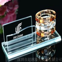 供应办公笔筒 名片夹激光打标 激光镭雕