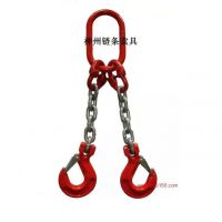 神州SW072设计定做各种规格T8级起重链条索具 四叉链成套吊索具 双环起重吊链
