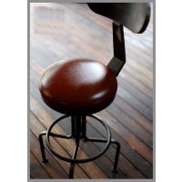 新創(chuàng)鐵藝吧椅loft旋轉(zhuǎn) 美式鄉(xiāng)村時(shí)尚復(fù)古吧臺(tái)椅 酒升降椅前臺(tái)椅