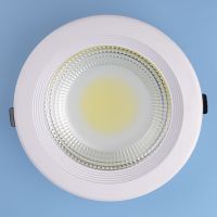 防眩筒灯 20W筒灯COB LED压铸防眩COB射灯天花筒灯 20W商业工程高亮度批发照