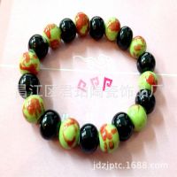 景德镇特色君珀陶瓷原创个性圆珠陶瓷珠手链 手串批发 厂家生产