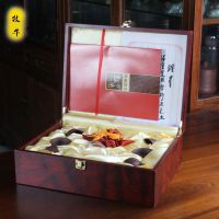 紫砂茶具套装8件套 功夫茶具木盒包装加皮袋可定做LOGO 牧牛混批