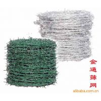 厂家直销 防护刺线 铁蒺藜 刺网  刺绳 镀锌刺网