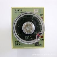 供应AIKS 爱克斯时间继电器 时间控制器ST3P(JSZ3A)  A-B  AC24V