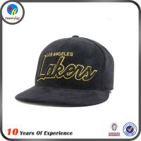 供应海兴专业生产嘻哈帽平沿帽纯色刺绣优质外贸帽 时尚snapback 帽