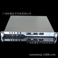 1U450LY-B高端服务器机箱 拉丝铝合金面板 前置接口 硬盘防震设计