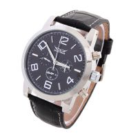 外貿(mào)*** 奢華JARAGAR鏤空機(jī)械表 大表盤 商務(wù)簡(jiǎn)約時(shí)尚男士手表