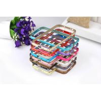 三星S4弧形金邊金屬邊框 9500雙色弧形海馬扣金屬邊框批發(fā)