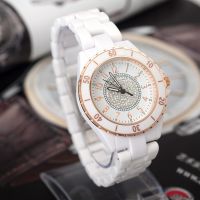 速卖通手表批发女款手表厂家创意白色仿陶瓷手表日内瓦表礼品牌