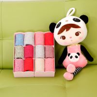 創(chuàng)意糖果色可水洗6格襪子盒雜物盒塑料抽屜內(nèi)褲內(nèi)衣收納盒批發(fā)