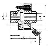 LT型（TL型）弹性套柱销联轴器 TL弹性联轴器 连轴器