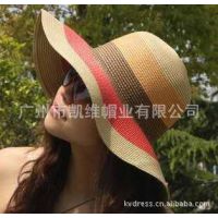 广东 淑女大草帽 时装大草帽子 蝴蝶节大草帽 19年大型帽厂历史