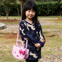 新款韩国儿童kt包包斜挎包可爱手拎包时尚女童包包小孩公主包6025