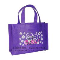东莞环保购物袋专业工厂 可根据客户要求定制不同LOGO 促销品