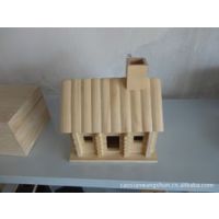 木制品工艺厂家直供实木鸟窝拍摄道具 定制手工艺品木雕摆件