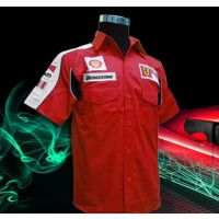 供应F1法拉利Ferrari赛车服衬衣工作服