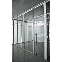 太原安装不锈钢玻璃隔断销售 玻璃推拉门保质保量