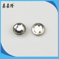 直销供应 银白色合金五爪扣 优质圆形五爪扣子
