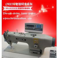 厂家直销 进口奥玲GC03D电脑同步车 全自动皮革缝纫机