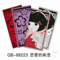 义乌十字绣批发 套件 十字绣钱包 男女拎包 已裁剪QB-88223美少女