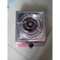 批发正品广州樱花燃气灶 铜盖加大加厚不锈钢面板 台式单灶煤气灶