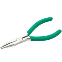 寶工(Pro'skit) 1PK-036S 防滑綠柄鈦金有牙尖嘴鉗 (135mm)