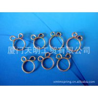 厂家供应 五彩胶管卡簧 |塑胶电器卡簧| 异形弹簧
