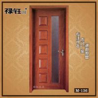 ***豪华实木室内玻璃门套装门木门专业定制厂家直销批发