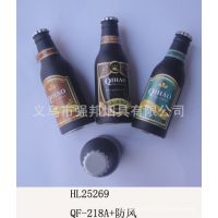 ***仿真红酒啤酒瓶打火机 直冲 焦点创意个性充气打火机开瓶器