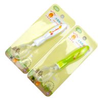 正品小鸡卡迪 婴儿宝宝软头勺 (大)汤勺饭勺 硅胶勺子 KD4032