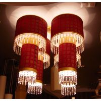 定制豪华中式吊灯别墅精美吸顶灯酒店工程定制灯销售