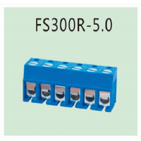 弹片式端子FS300R-5.0弯针连接器