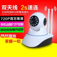 供应深圳捷视联实业有限公司720p百万高清 无线摄像头 网络摄像机 ip camera Wifi