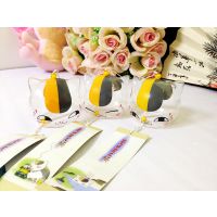 时尚美观 猫咪老师创意礼品 日式手工彩绘玻璃风铃