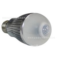 厂家供应-6W红外感应球泡灯